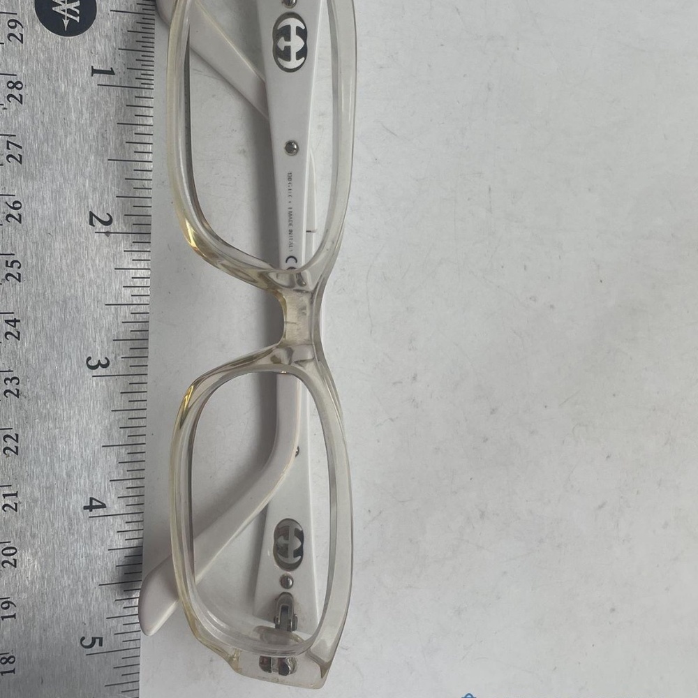 Gucci Authentic Women's White Glasses - Picture 10 of 10